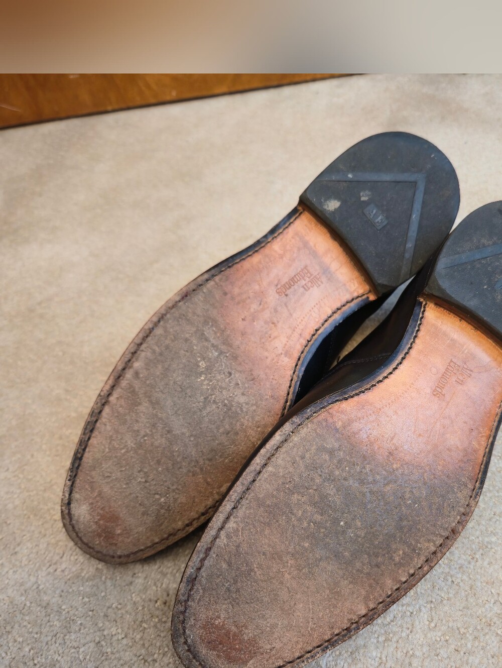 Allen Edmonds Milford Men's Loafer Dress Shoes Size 12D Color Black - Picture 8 of 11